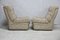 Beige Low Chairs in Fiberglass, 1970, Set of 2 6