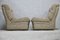 Beige Low Chairs in Fiberglass, 1970, Set of 2, Image 5