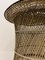 Mesa Drum Mid-Century de mimbre de bambú de Franco Albini, años 50, Imagen 3
