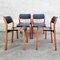 Modern Italian Gruppo Chairs by De Pas Durbino & Lomazzi, Italy, 1980s, Set of 4 1