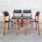 Modern Italian Gruppo Chairs by De Pas Durbino & Lomazzi, Italy, 1980s, Set of 4, Image 1