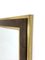 Italian Brass and Briar-Root Wall Mirror, 1970s 5