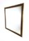 Italian Brass and Briar-Root Wall Mirror, 1970s, Image 1