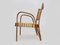 Bow Wooden Armchair by Hugues Steiner, 1950 4