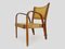 Bow Armlehnstuhl aus Holz von Hugues Steiner, 1950 3