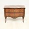 Antique French Marble Top Bombe Commode, 1890 1