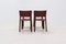 Saddle Leather Model S91 Dining Chairs by Giancarlo Vegni for Fasem, 1980s, Set of 4 6