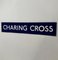 Ultra Charing Cross Blue and White Cartridge Paper London Underground Sign, 1970s, Image 5