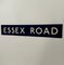 Ultra Essex Road Blue and White Cartridge Paper London Underground Sign, 1970s, Image 5