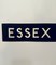 Ultra Essex Road Blue and White Cartridge Paper London Underground Sign, 1970s 4