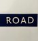 Ultra Essex Road Blue and White Cartridge Paper London Underground Sign, 1970s, Image 2