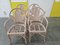 Vintage Italian Bamboo Dining Chairs, 1960s, Set of 4 3