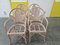 Vintage Italian Bamboo Dining Chairs, 1960s, Set of 4, Image 3