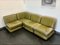 Modulares italienisches Vintage Leder Lounge Sofa im Stil von Rino Maturi, 1970, 4er Set 10