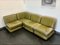 Vintage Italian Modern Modular Leather Lounge Sofa in the style of Rino Maturi, 1970, Set of 4, Image 10