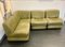 Modulares italienisches Vintage Leder Lounge Sofa im Stil von Rino Maturi, 1970, 4er Set 11