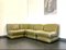 Modulares italienisches Vintage Leder Lounge Sofa im Stil von Rino Maturi, 1970, 4er Set 1
