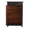 Black and Blonde Wood Cabinet 2