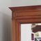 Wilhelminian Style Glass and Wood Wardrobe with Mirror 4