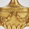 Vergoldete Empire Tischlampe, Ende 1700 2