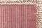 Vintage Turkish Beige & Hot Pink Kilim Rug 16