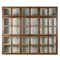 Large Display Case in Patinated Teak 1