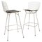 Iron Stools attributed to Harry Bertoia, Set of 2, Image 1