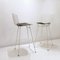 Iron Stools attributed to Harry Bertoia, Set of 2 2