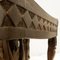 Afrikanische Hocker aus geschnitztem Holz, 2er Set 11