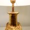 Mid-Century Italian Gold Ceramic Table Lamp 5