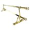 Art Deco Coat Rack in Brass, 1930s 1