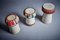 Hand-Painted Studio Ceramic Stools by Kat and Roger, Set of 3 18
