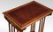 Walnut Parquetry Nesting Tables, 1890s, Set of 3, Image 4