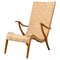 Scandinavian Modern Woven Lounge Chair by Axel Larsson for Bodafors, 1930s, Image 1
