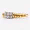 Bague Diamant Vintage en Or Jaune 18k, 1970s 4