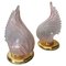 Murano Glass Table Lights attributed to La Murrina, 1970s, Set of 2 1