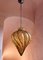 Amber Murano Glass Pendant Light, 1980s 10