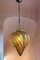 Amber Murano Glass Pendant Light, 1980s 8
