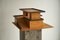 Modernist Architectural Model in Stained Plywood, 1950s, Image 15