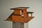 Modernist Architectural Model in Stained Plywood, 1950s, Image 14
