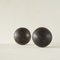 Vintage Wabi Sabi Decorative Balls in Wood, 1950s, Set of 2 10