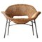 Easy Chair in Rattan and Metal by Dirk Van Sliedregt, 1960s 1