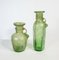 Vasen aus mundgeblasenem Glas im Stil von Scavo, 1950er, 2er Set 1