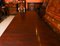 Vintage Mahogany Twin Pillar Dining Table attributed to William Tillman, 1980s 7