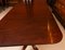 Vintage Mahogany Twin Pillar Dining Table attributed to William Tillman, 1980s, Image 12