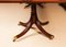 Vintage Mahogany Twin Pillar Dining Table attributed to William Tillman, 1980s 13