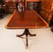 Vintage Three Pillar Mahogany Dining Table and Chairs, 1980s, Set of 15 12