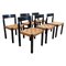 Model HE-3220 Dining Chairs attributed to Hans Eichenberger for Dietiker, 1961, Set of 6, Image 1