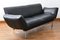 Postmodernes wandelbares Ds140 Sofa aus schwarzem Leder & Chrom von de Sede, 1980er 8