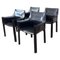 Cab 414 Armchairs by Mario Bellini for Cassina, 1977, Set of 4, Image 1
